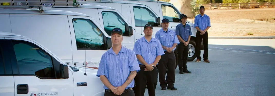 KIC Refrigeration crew ready for Mini Split Repair jobs across Pinellas Park